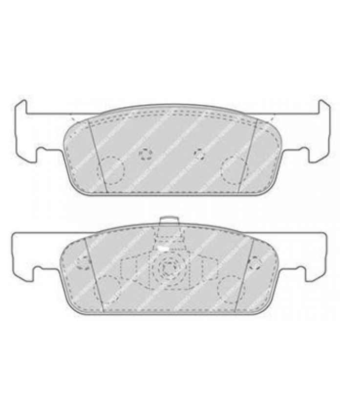 REF: CPF1478BF3 - PLAQUETTE DE FREIN CPF