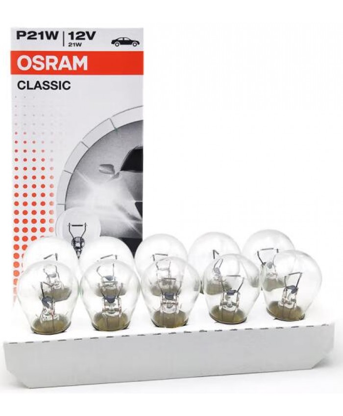 Ampoule OSRAM P21W (boîte de 10 pièces)