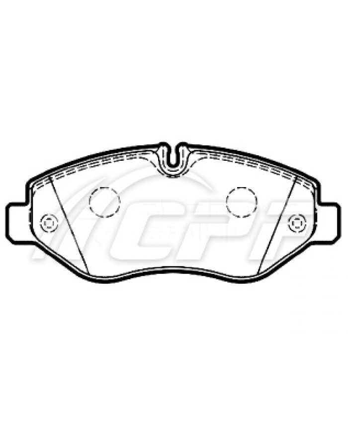 REF: CPF1080RB5 - PLAQUETTE DE FREIN CPF