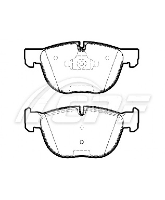 REF: CPF1084RB7 - PLAQUETTE DE FREIN CPF