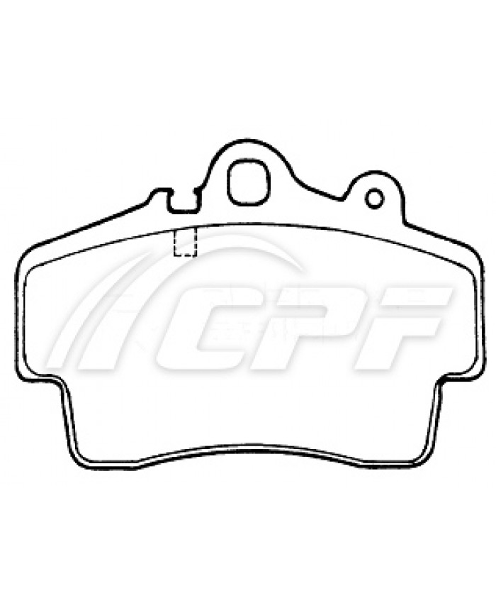 REF: CPF1149RB4 - PLAQUETTE DE FREIN CPF