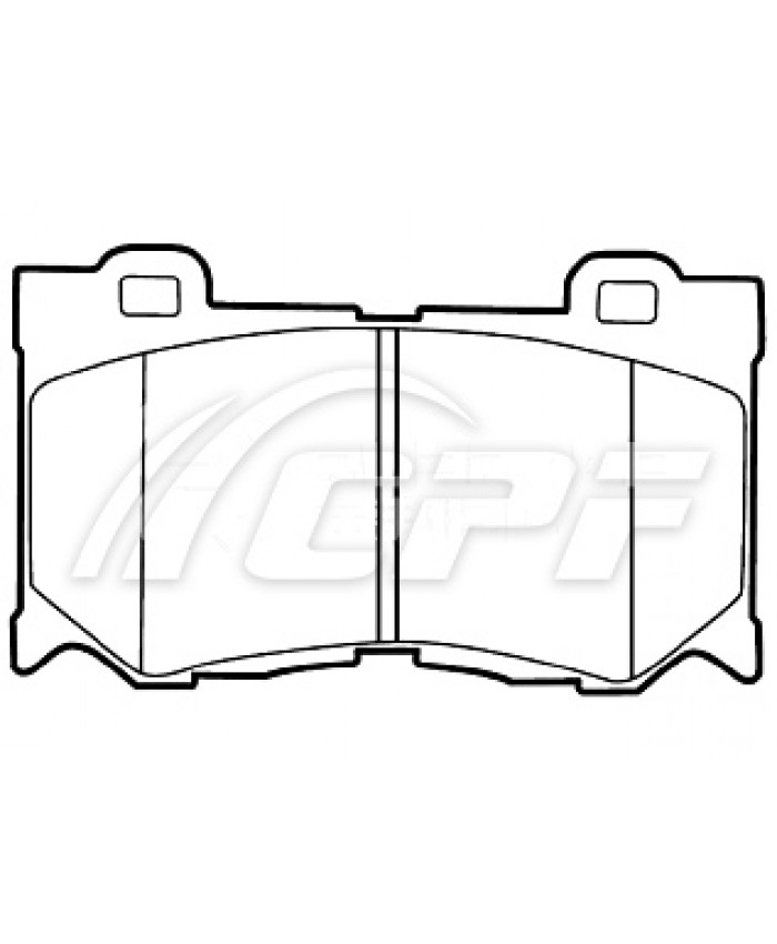 REF: CPF1161RB6 - PLAQUETTE DE FREIN CPF