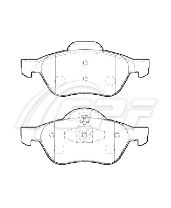 REF: CPF1306RB3 - PLAQUETTE DE FREIN CPF