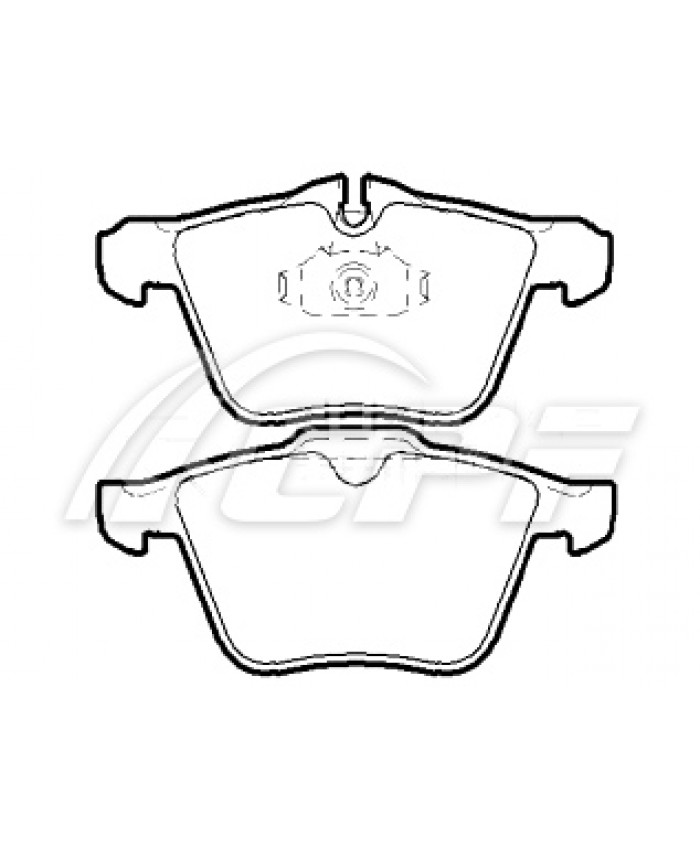 REF: CPF1324RB7 - PLAQUETTE DE FREIN CPF