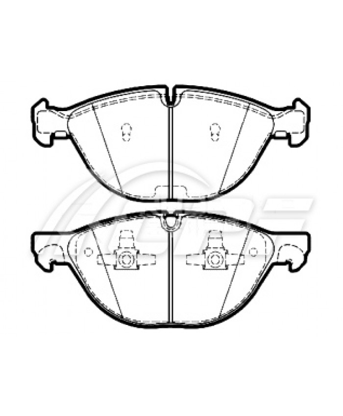 REF: CPF1348RB7 - PLAQUETTE DE FREIN CPF
