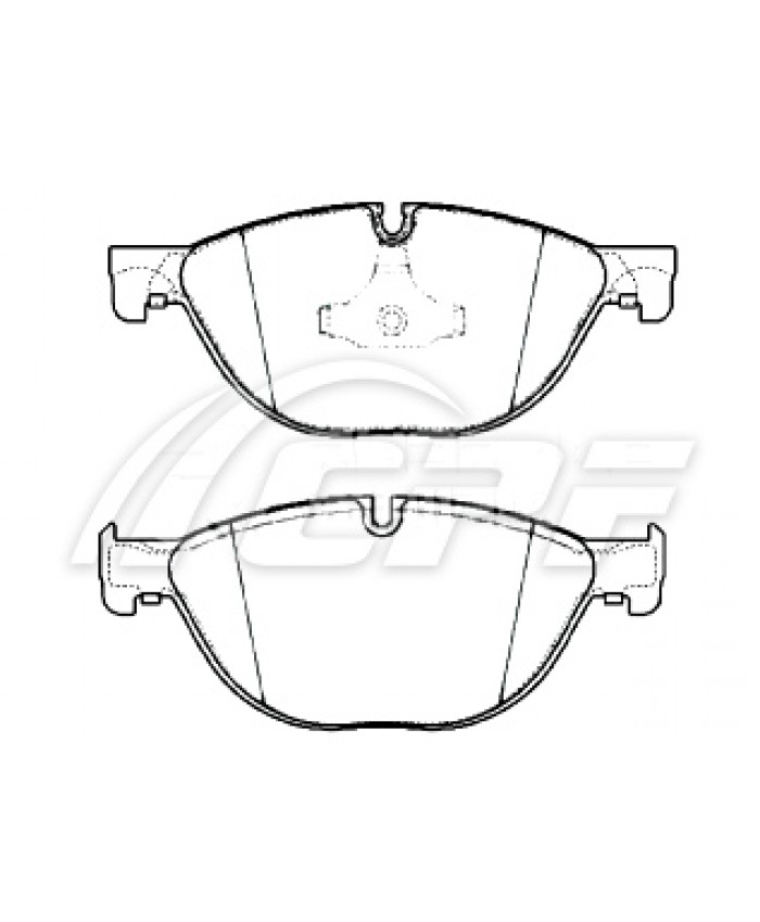 REF: CPF1350RB7 - PLAQUETTE DE FREIN CPF