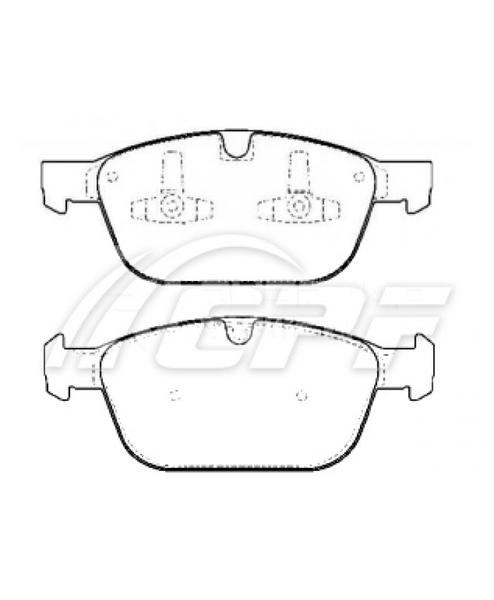 REF: CPF1354RB6 - PLAQUETTE DE FREIN CPF