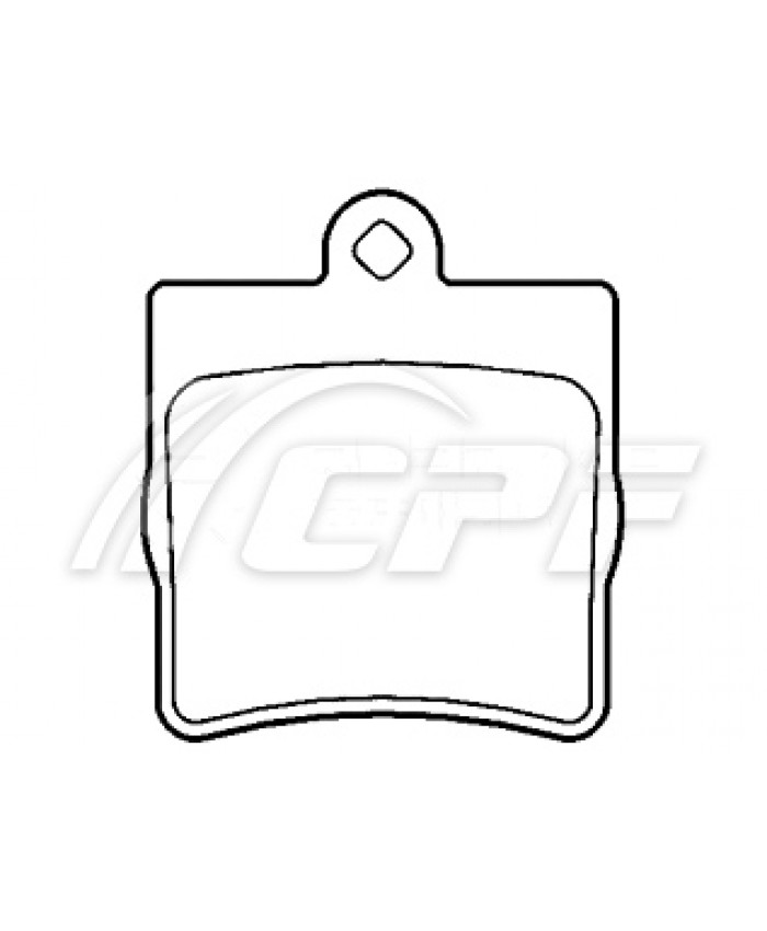 REF: CPF0676RB3 - PLAQUETTE DE FREIN CPF