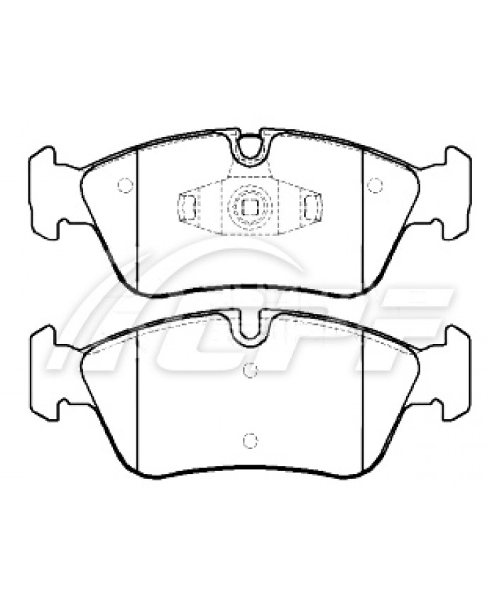 REF: CPF0894RB6 - PLAQUETTE DE FREIN CPF